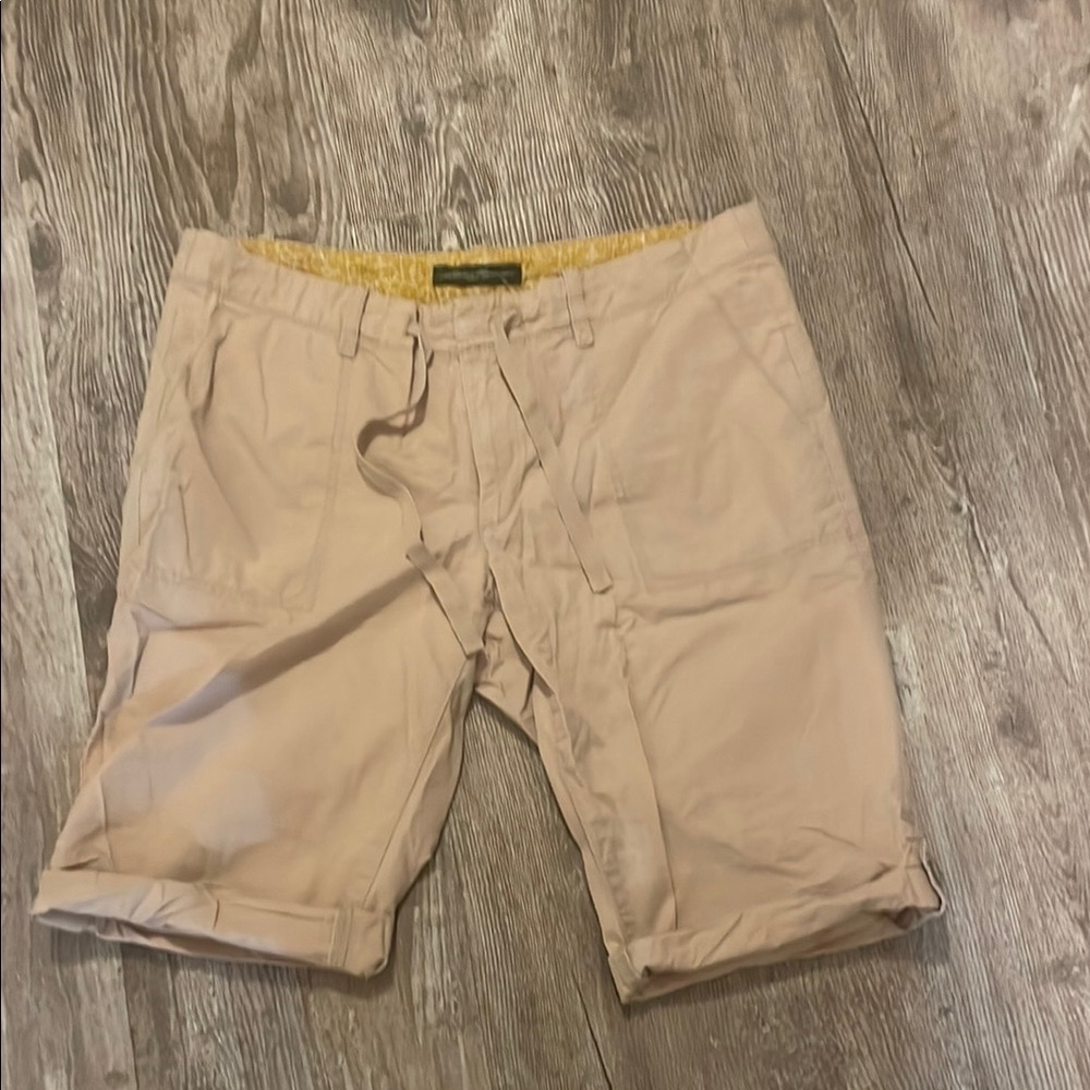 Men's Beige Casual Shorts